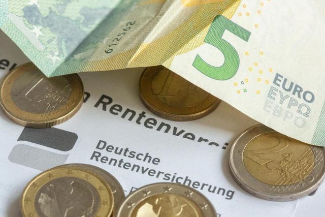 Rente soll in Deutschland um 3,5 Prozent steigen