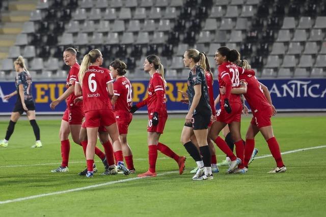 SC-Fuballerinnen erkmpfen sich ein 2:2 gegen den deutschen Meister FC Bayern Mnchen