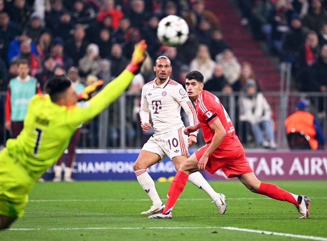 Kehrt er in die Startelf zur&uuml;ck? ...nfica war Leroy San&eacute; (m) stark.  | Foto: Sven Hoppe/dpa