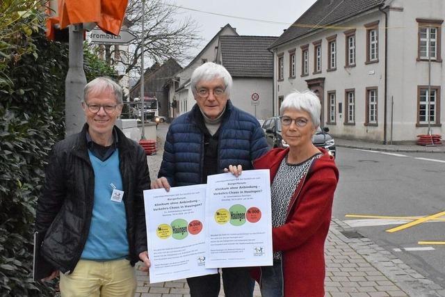 Hauinger Brgerinitiative befrchtet mehr Verkehr durch das Zentralklinikum Lrrach