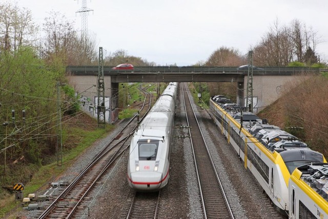 Zwei Themen, wo die politisch Verantwo...m Ausbau der Rheintalbahn <ppp> </ppp>  | Foto: Bastian Bernhardt