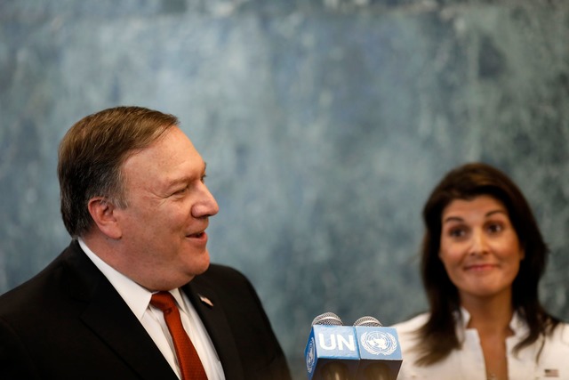 Pompeo und Haley werden nicht Teil von Trumps Regierungsmannschaft. (Archivbild)  | Foto: Li Muzi/XinHua/dpa