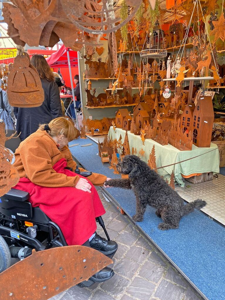 Buntes Treiben herrschte das ganze Wochenende auf dem Ettenheimer Martinimarkt.