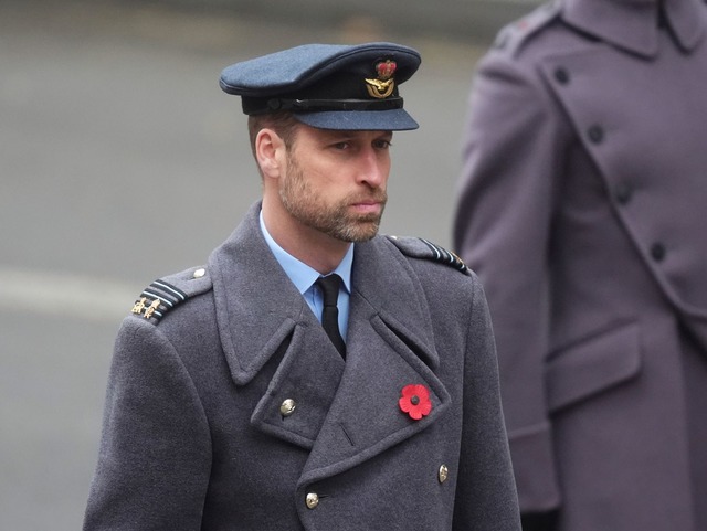 Prinz William in Uniform. Die Zeremoni...htigsten Terminen im royalen Kalender.  | Foto: James Manning/PA/AP