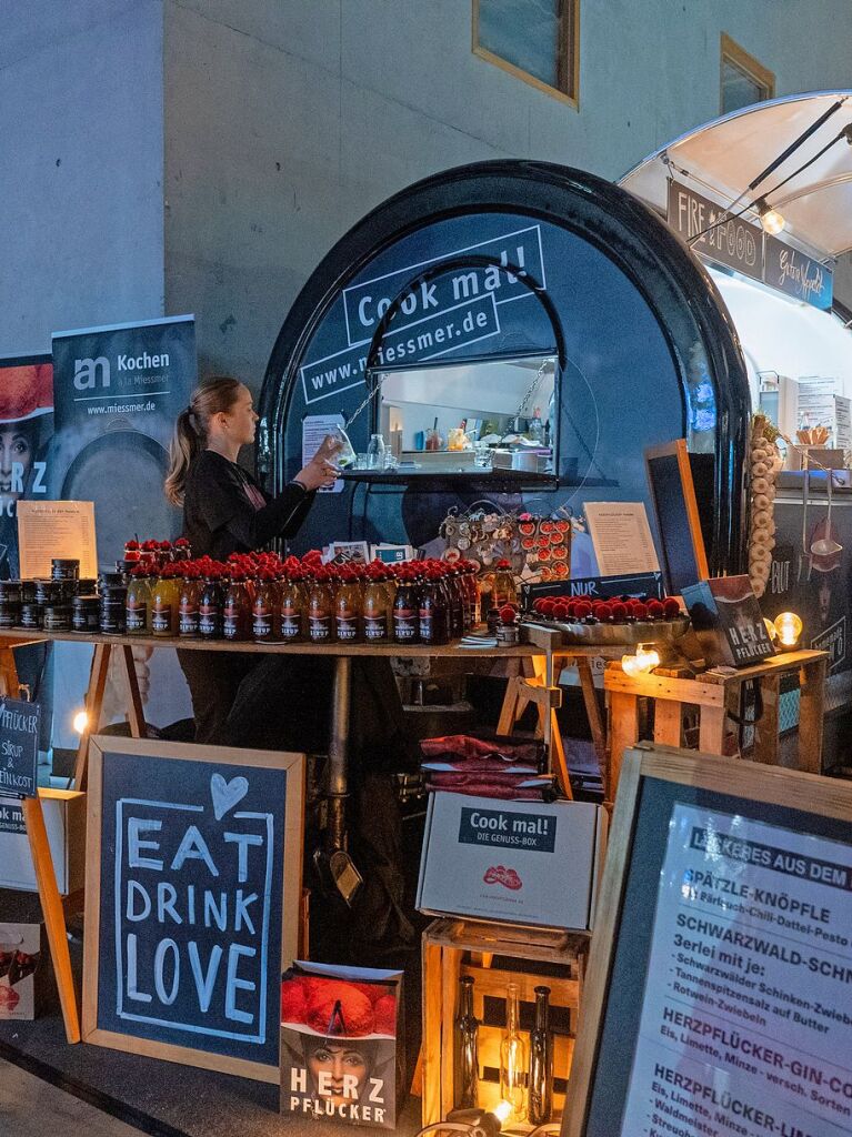 Die Plaza Culinaria 2024 auf der Messe Freiburg.