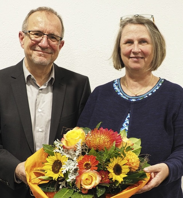 Oliver Friebolin und Silke Vo  | Foto: Herbert Frey