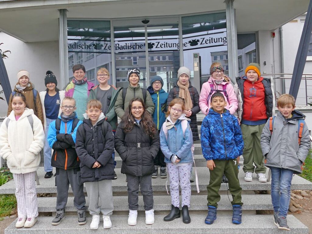 Klasse 4 der Grundschule Kuhbach