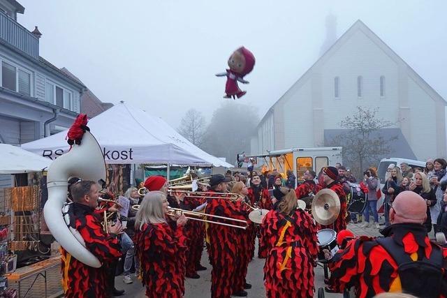 So schn (und nebelig) war der Martinimarkt in Grwihl