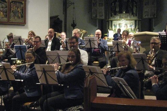 Musikverein Utzenfeld in ungewohntem 