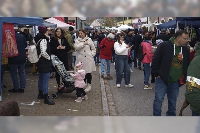 Schnes Herbstwetter beim Martinimarkt