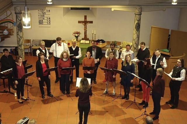 Herzerwrmendes Konzert mit zwei Chren