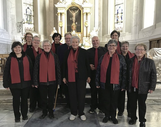 Der Kirchenchor Herrischried besteht seit 135 Jahren.  | Foto: Karin Stckl-Steinebrunner