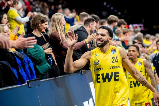 Deane Williams kehrt in die Bundesliga...ck und spielt nun f&uuml;r Ludwigsburg  | Foto: Hauke-Christian Dittrich/dpa