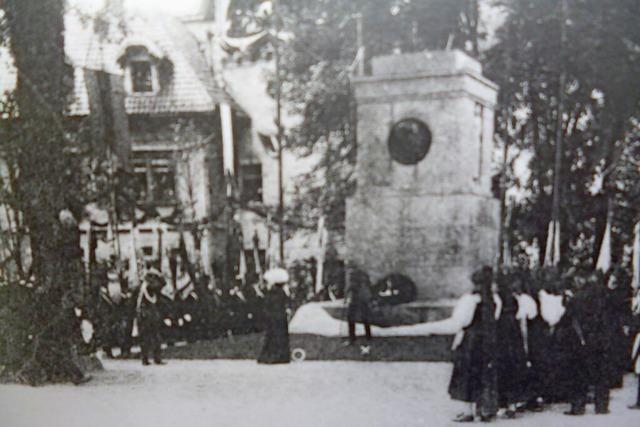 Steinkoloss fr Groherzog Friedrich I. in St. Blasien wird zur Gedenksttte