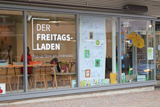 Der Freitagsladen in Heitersheim soll ...der Mediathek alles geboten sein kann.  | Foto: Mia Dumont