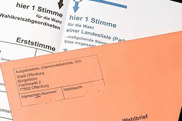 Die Bundestagswahl bedeutet fr die Ko... der bliche einjhrige Vorlauf fehlt.  | Foto: Stadt Offenburg