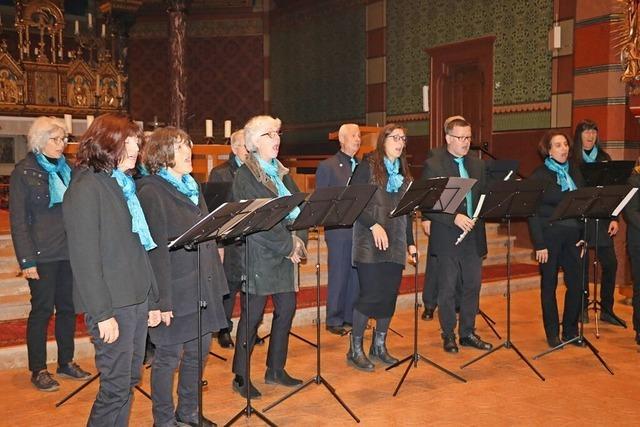 Gospelchor Blue Note bewirkt Gnsehaut-Momente in der Bonndorfer Kirche