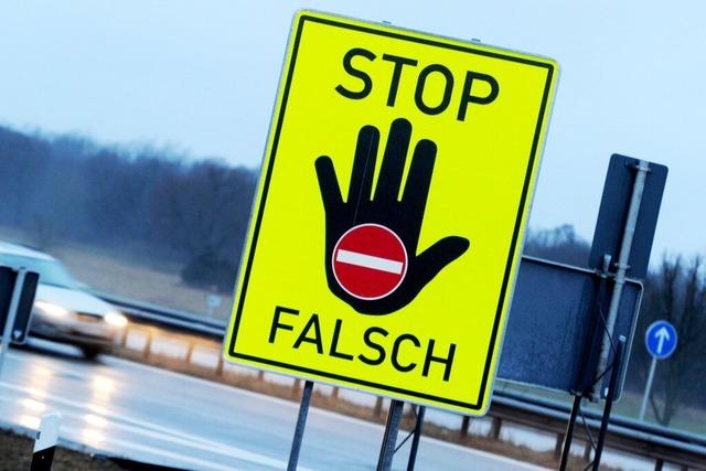 Betrunkener Falschfahrer wird auf der Autobahn bei Rust gestoppt