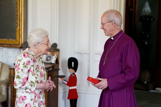 Justin Welby war seit 2013 im Amt. (Archivbild)  | Foto: Andrew Matthews/PA Pool/AP/dpa