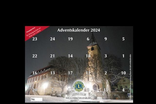 Verkauf der Adventskalender startet