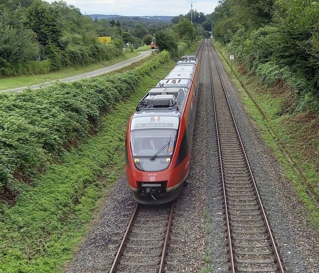 Noch fahren auf der Hochrheinstrecke Z...zierung soll die Qualitt verbessern.   | Foto: Vonberg, Markus