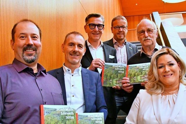 Natur in der Stadt ist das Hauptthema im Lrracher Stadtbuch