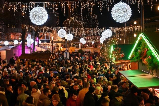 Der Freiburger Weihnachtsmarkt startet am 21. November mit 140 Stnden