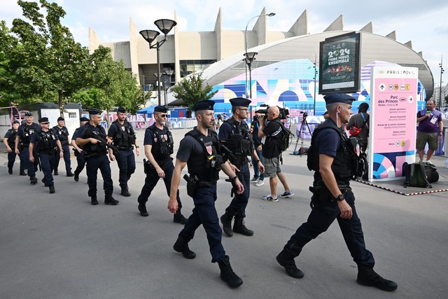 Schon bei Olympia legte Frankreich ein...t des israelischen Teams. (Archivbild)  | Foto: Sina Schuldt/dpa