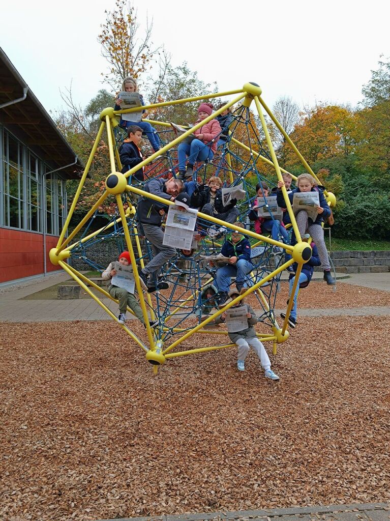 Klasse 4b der Rosenburg-Grundschule Mllheim