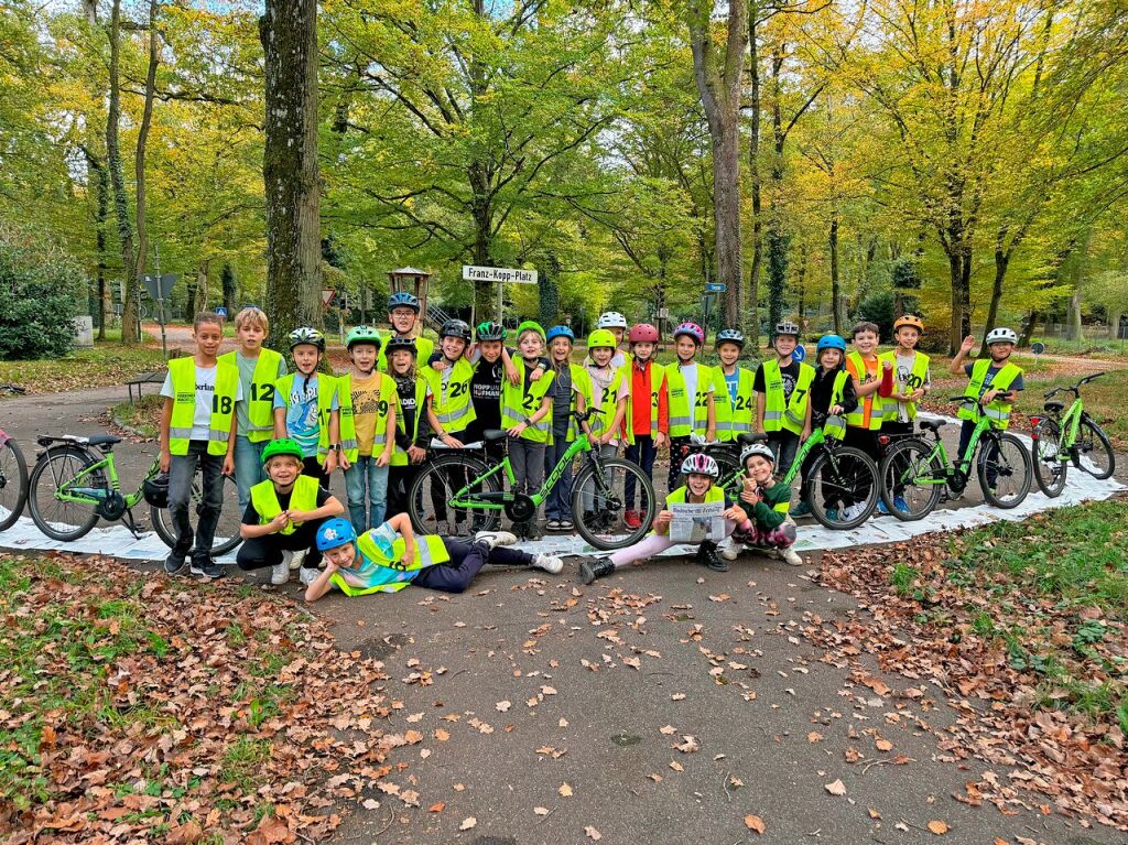 Klasse 4 der FT-Sportgrundschule Freiburg