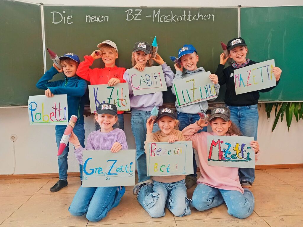 Klasse 4 der Drei-Linden-Grundschule Hecklingen