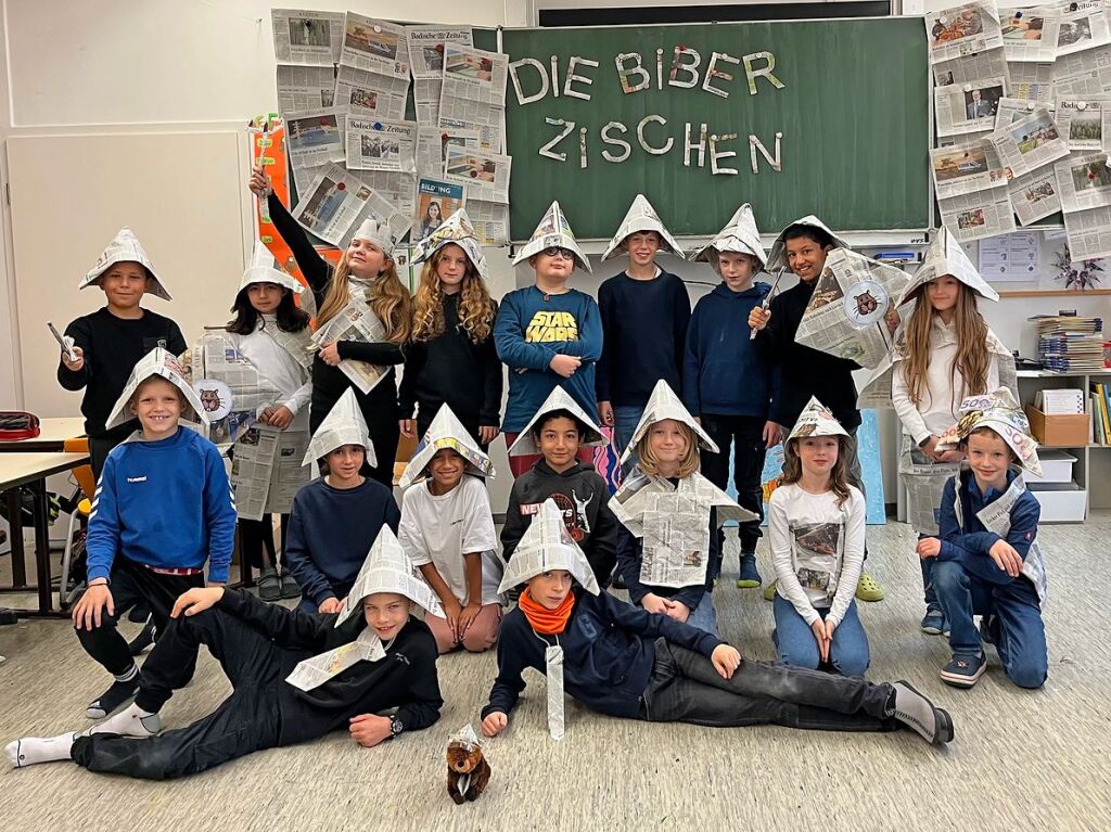 Klasse 4b der Fridolinschule Lrrach