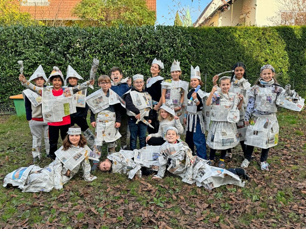 Klasse 4b der Emil-Gtt-Schule Freiburg