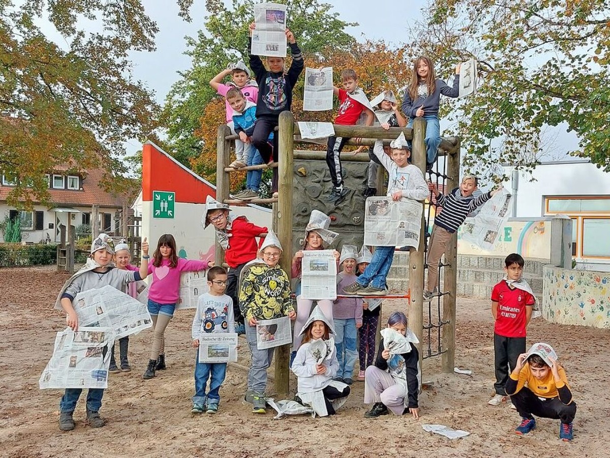 Klasse 4a der Fritz-Boehle-Grundschule Emmendingen