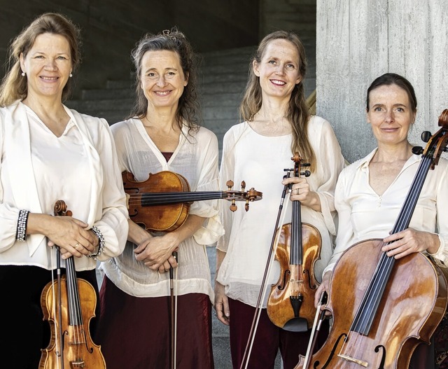 Die vier Frauen vom Faust-Quartett   | Foto: Francois Croissant