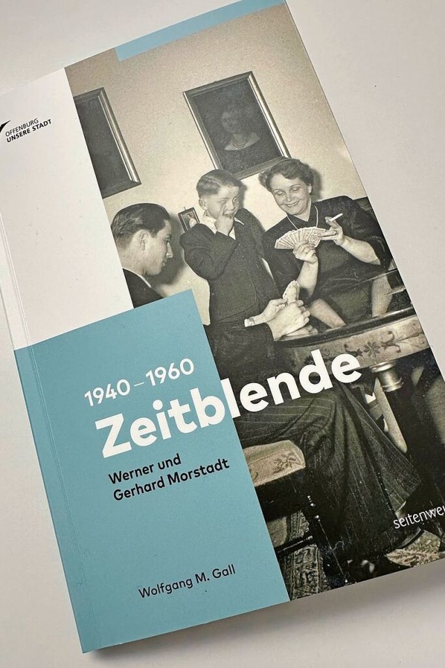 Das neueste Buch von Wolfgang Gall ist Werner und Gerhard Morstadt gewidmet,  | Foto: Helmut Seller