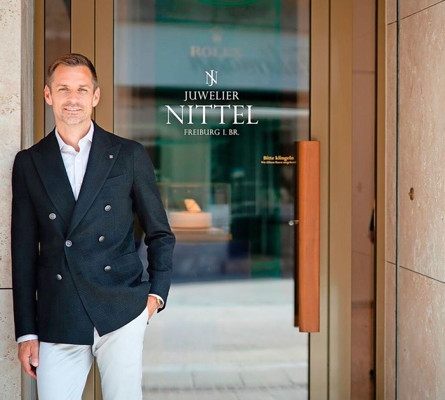 Stephan Nittel leitet in dritter Generation das Traditionshaus Juwelier Nittel.  | Foto: Juwelier Nittel