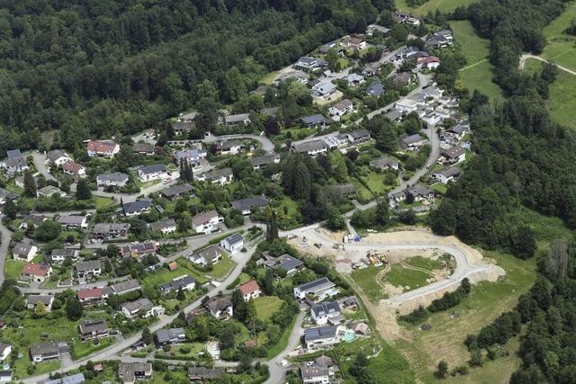 Im Hlzle-Hungerrain kann gebaut werden