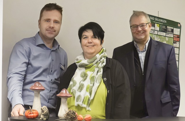 Sie freuen sich im Josefshaus Bad Sck...iter und Brgermeister Alexander Guhl.  | Foto: Alexander Jaser