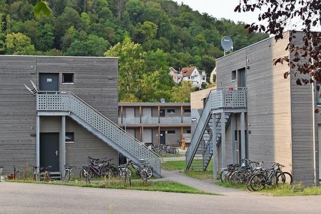 Bei der Erweiterung der Flchtlingsunterkunft in Lrrach-Haagen gibt es kaum Besorgnis