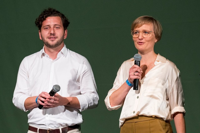 Voraussichtlich das neue F&uuml;hrungsduo der Partei (Archivbild).  | Foto: Daniel Vogl/dpa