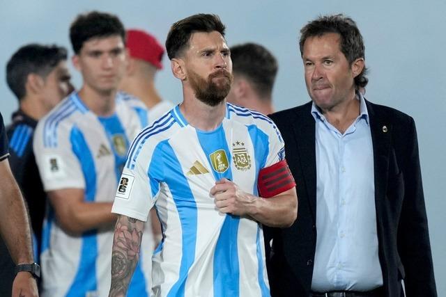 Niederlage für den Weltmeister: Messi sauer auf Referee