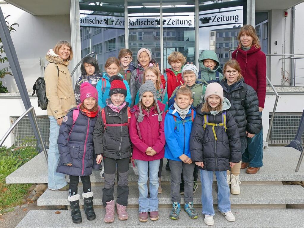 Klasse 4 der Grundschule Mundingen