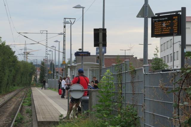 Am Montag fallen die S-Bahnen zwischen Lrrach und Weil aus