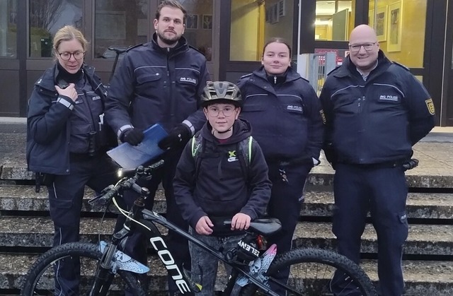 Die Polizei hat die Zweirder der Friesenheimer Schler kontrolliert.  | Foto: Schule Friesenheim