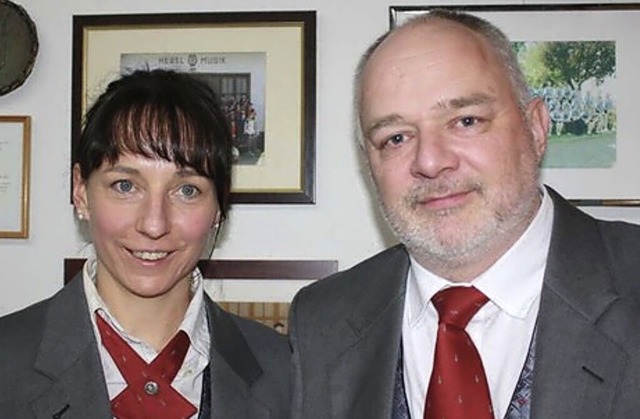 Das Familienkonzert der Hebelmusik wir...hier mit der Vorsitzenden Sandra Boos.  | Foto: Privat