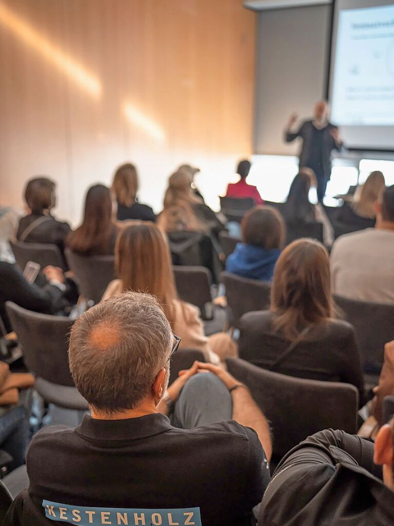 Darum, wie man sich als Arbeitgeber in der Region sichtbar macht, ging es im BZ-Job-Talk auf der Messer 