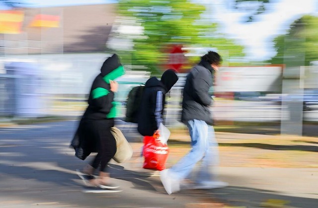 Laut der Vorlage ist Mahlberg fr 2024... Geflchtete aufzunehmen (Symbolbild).  | Foto: Julian Stratenschulte (dpa)