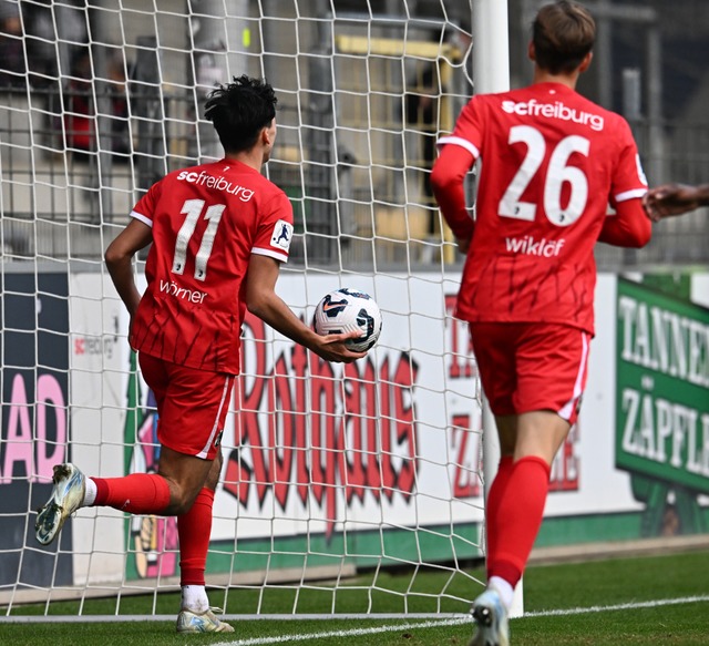 Der SC Freiburg II macht in der Regionalliga Sdwest weiter Boden gut.  | Foto: Achim Keller