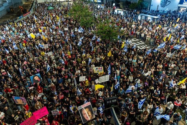 Israel macht Druck vor G20-Gipfel - Proteste in Tel Aviv